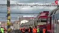 تصادف مرگبار دو قطار سریع السیر / مسافران لت و پار شدند + فیلم 