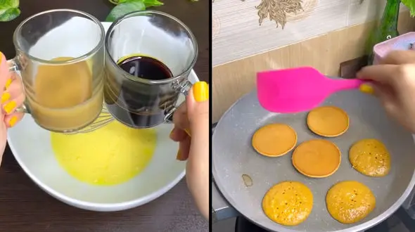 پنکیک در 10 دقیقه درست کن + فیلم 