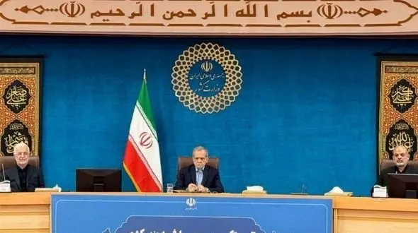 تودیع و معارفه وزرای سابق و جدید کشور با حضور پزشکیان