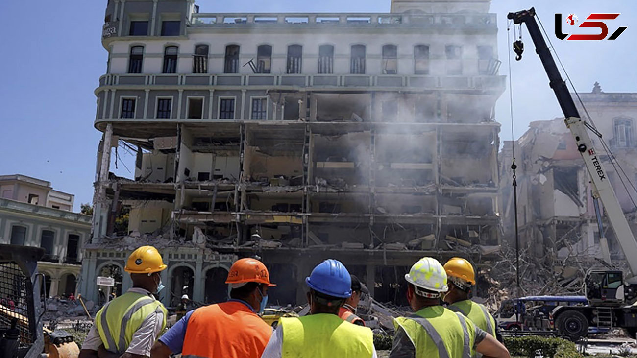 انفجار مرگبار در هتل تاریخی هاوانا / ساختمان ویران شد + عکس