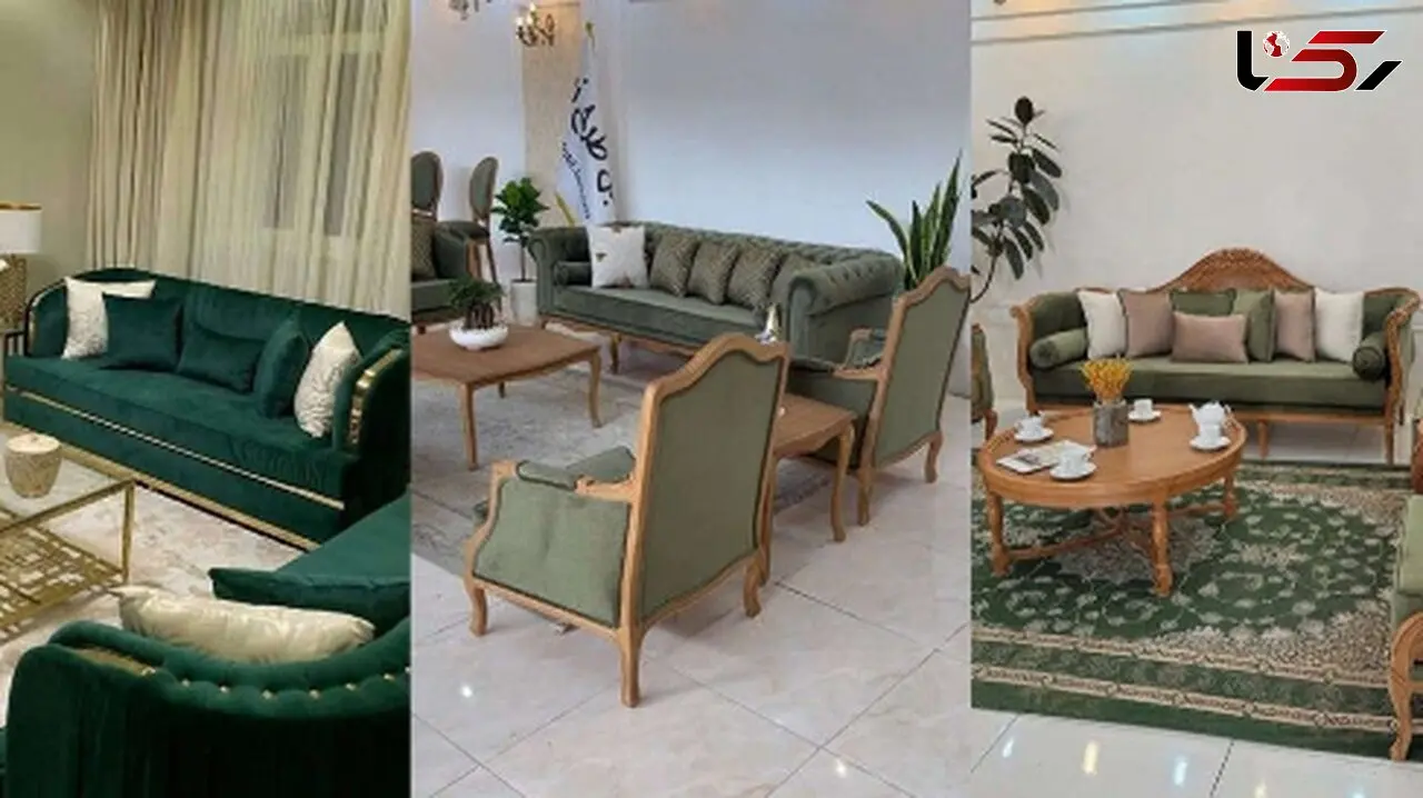مبل سبز در دیزاین خانه: 25 طرح جدید برای جهیزیه عروس