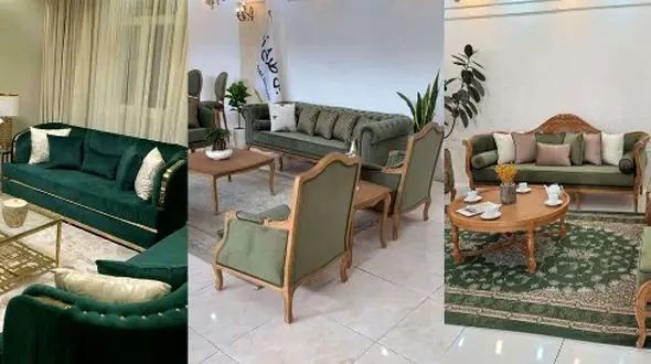 مبل سبز در دیزاین خانه: 25 طرح جدید برای جهیزیه عروس