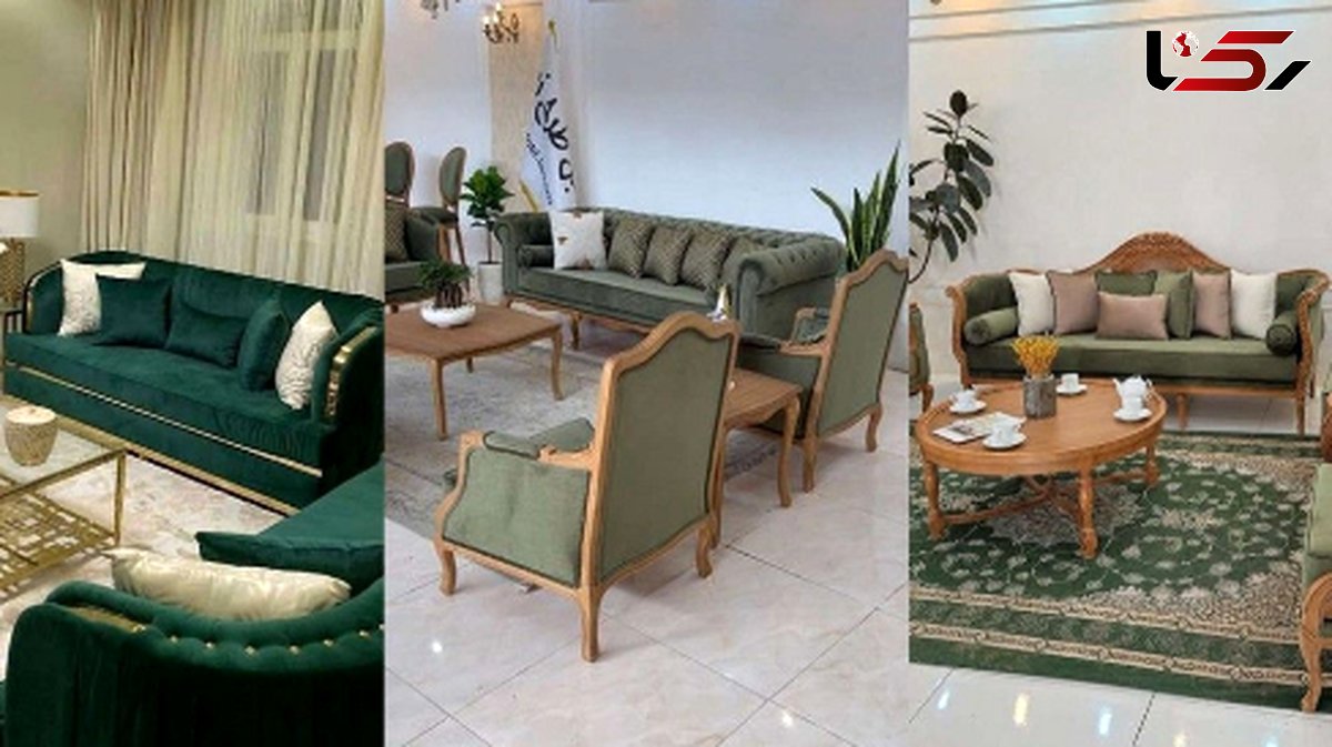 مبل سبز در دیزاین خانه: 25 طرح جدید برای جهیزیه عروس