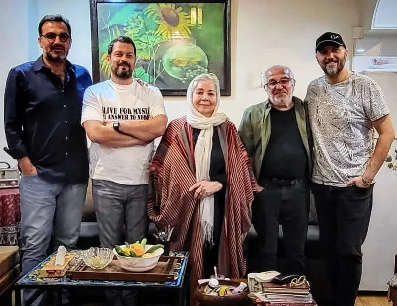 کامبیز دیرباز و پژمان بازغی و کوروش سلیمانی