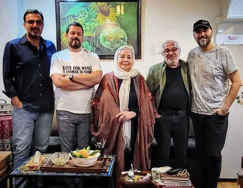کامبیز دیرباز و پژمان بازغی و کوروش سلیمانی