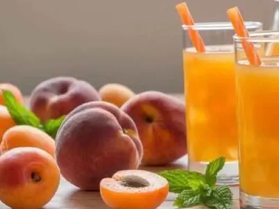 طرز تهیه رانی هلو خانگی مثل بازاری‌ ها؛ راز یک نوشیدنی خنک و پر از تکه‌ های میوه