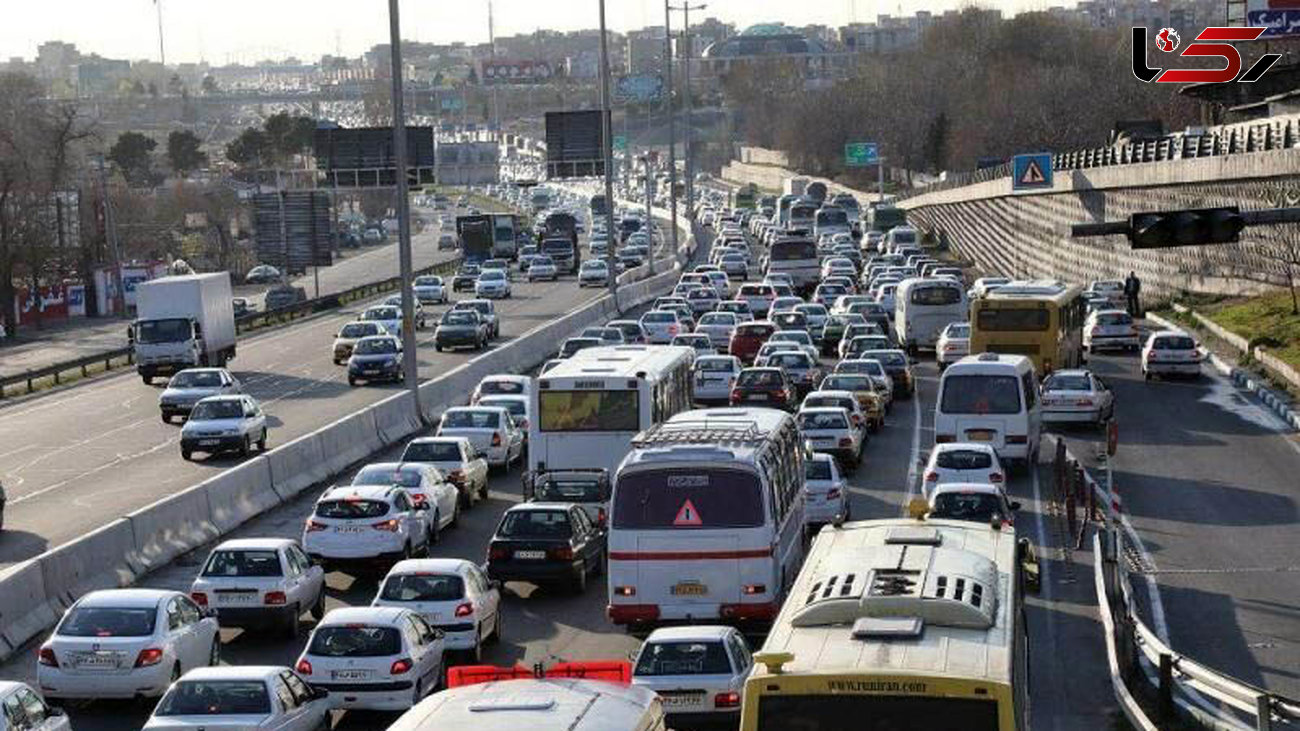 آخرین وضعیت ترافیک صبحگاهی در آزادراه قزوین-کرج- تهران