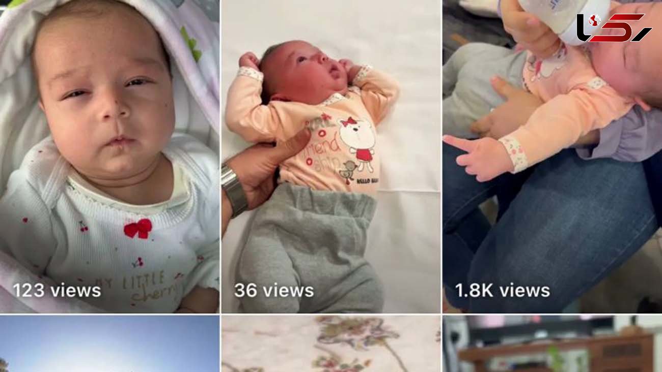 غوغای این نوزاد ایرانی در یوتیوب  ! / همه انگشت به دهان ماندند !