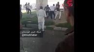 حمله وحشیانه به مامور پلیس زیر پل کارون اهواز / یک مرد کشته شد + فیلم و جزئیات