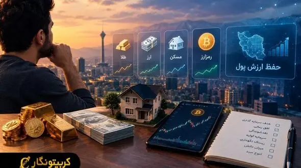 از طلا تا رمزارز؛ ایرانی‌ها برای حفظ ارزش پول چه مسیری را انتخاب می‌کنند؟