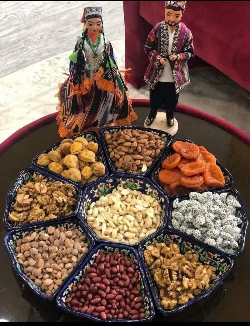 چیدمان اجیل شب یلدا | چیدمان اجیل شب یلدا ۱۴۰۴ برای عروس و مهمانی با ایده های خلاقانه و بی نظیر که سفره یلداتو شیک میکنه!