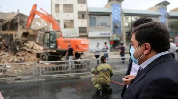 پاساژ توحید تخریب شد / فاقد ایمنی بود و خطر آفرین