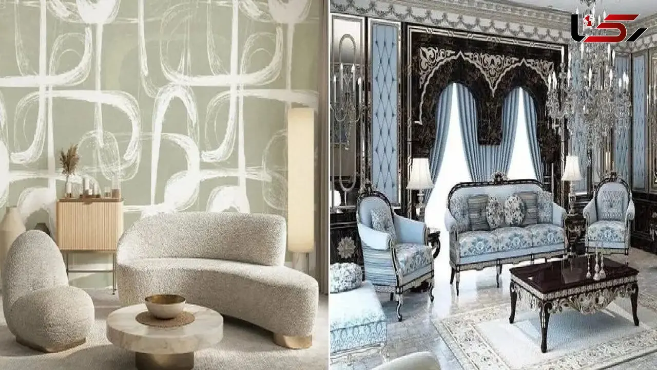 جدیدترین مدل های کاغذ دیواری برای دکوراسیون شیک و اعیانی