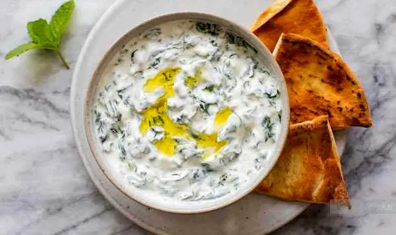 انواع بورانی , بورانی سبزی