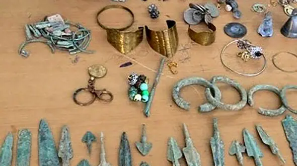 عکس باورنکردنی از یک گنج واقعی / پلیس گلستان فاش کرد! 