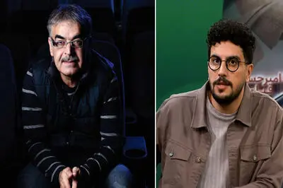 فیلم / ویدیو لو رفته و قدیمی حمید لولایی سوژه امیرحسین قیاسی شد / قر دادن حمید لولایی وسط برنامه