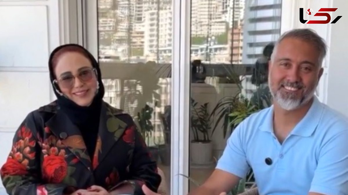 فیلم چیدمان شاهانه و اعیانی خانه بهنوش بختیاری و شوهرش/ از مبلمان مجلل تا لوستر محشر و چشم نوازی بالکن شیشهای