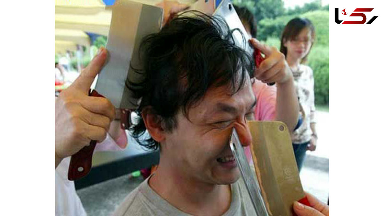 ماساژ دردناک با ساطور در چین+عکس