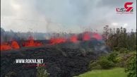 فیلم و عکس‌های هولناک از فوران آتش‌فشان در هاوایی + فیلم و عکس