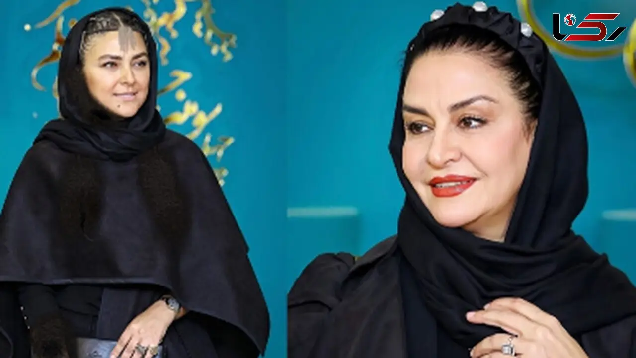 عکس / نگاهی به  استایل  مشکی پوش خانم بازیگران ایرانی / از از مریلا زارعی و فریبا نادری تا هدی زین‌العابدین و ساناز سعیدی و ....