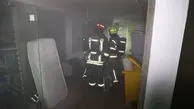 نجات ۳۰ شهروند محبوس از حادثه آتش‌سوزی در خیابان دانشگاه مشهد 