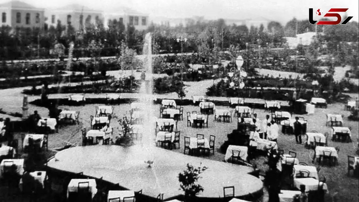 محوطه تئاتر شهر 90 سال پیش چگونه بود؟