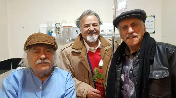 بستری شدن بازیگر سرشناس ایرانی در بیمارستان + عکس 