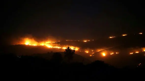 آتش سوزی گسترده در سرزمینهای اشغالی رژیم صهیونیستی را فلج کرد 