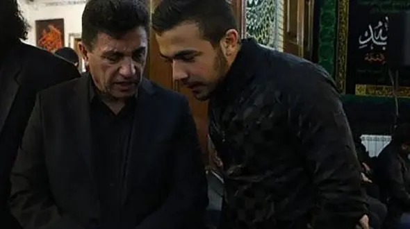 چهره های معروف در مراسم درگذشت خواهر قلعه نویی/ علیرضا دبیر با عصا آمد! + فیلم