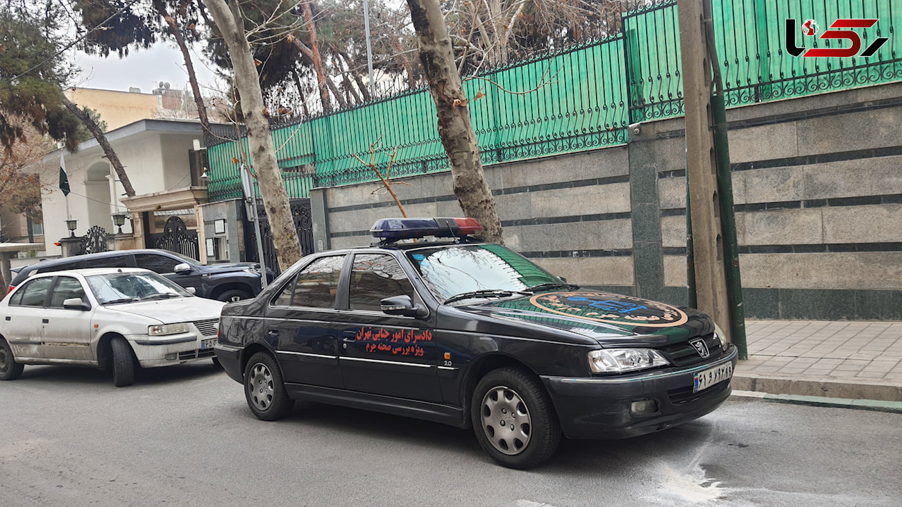 فیلم لحظه درگیری مرد مسلح در سفارت آذربایجان