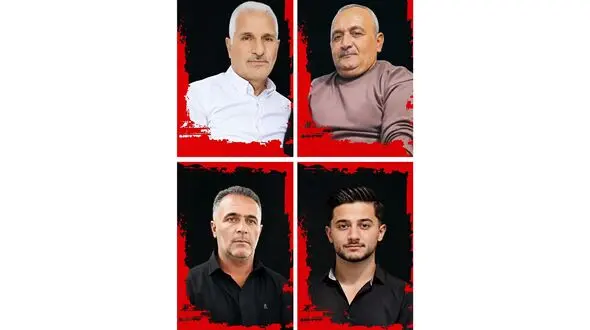 عکس ها / 4 مرد فداکار همزمان آسمانی شدند / یکی پس از دیگری برای نجات هم در خراسان