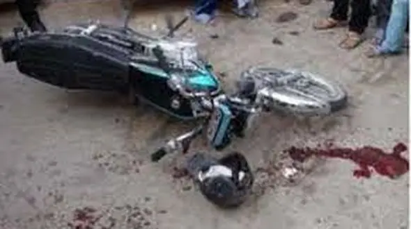 موتور سیکلت ، جان جوان 20 ساله را گرفت 