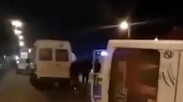 سه کشته و 23 مجروح در واژگونی مینی بوس در گنبد کاووس + فیلم 