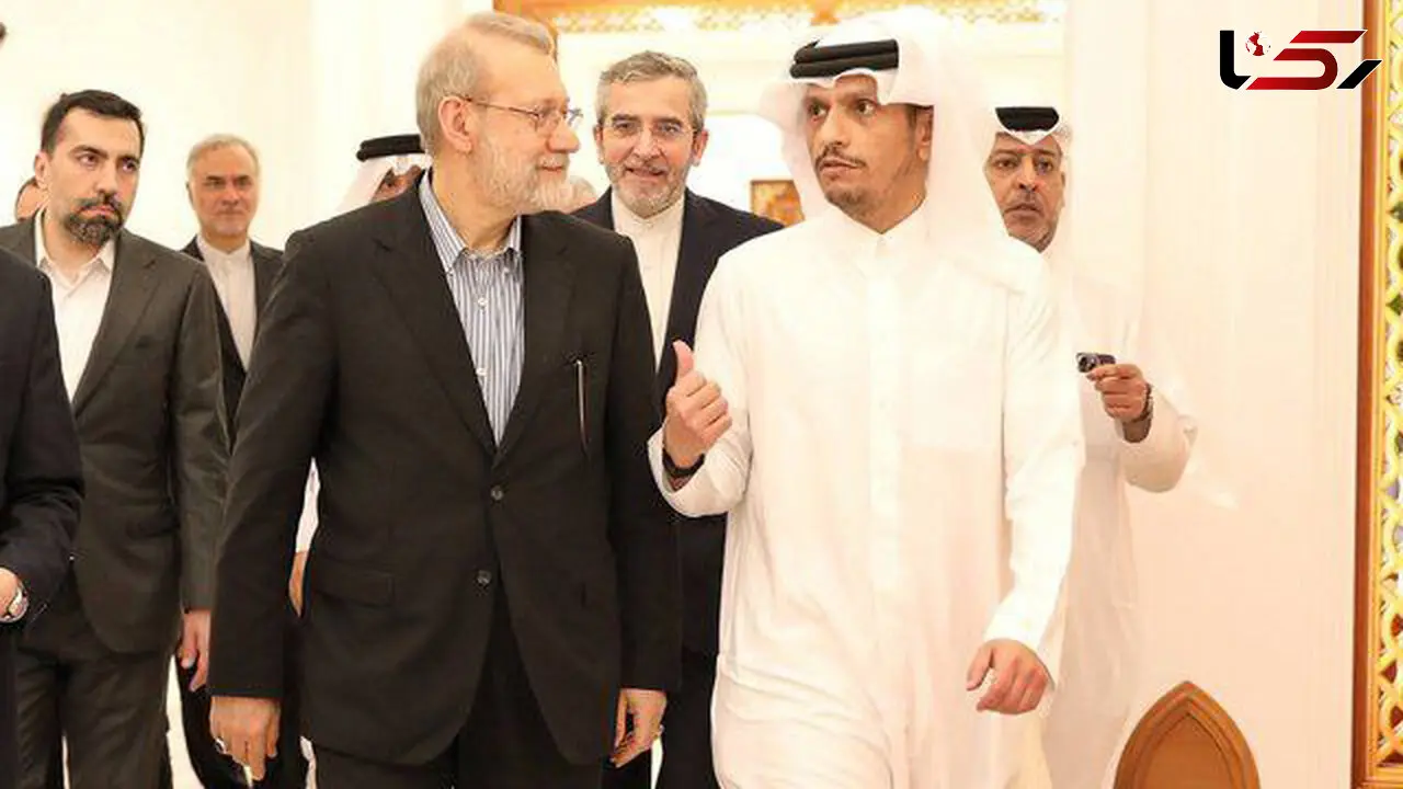 بیانیه وزارت خارجه قطر درباره دیدار لاریجانی و آل ثانی 