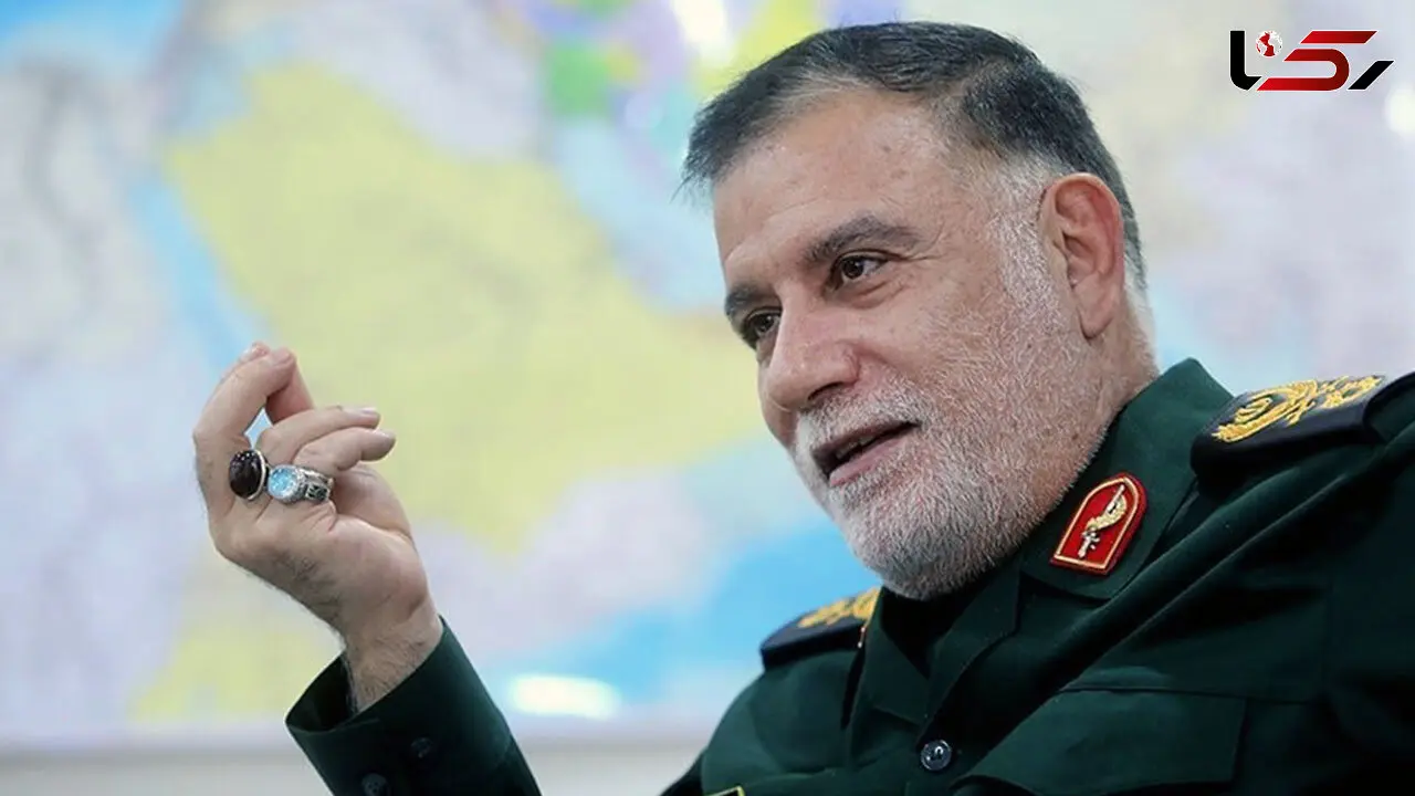 پیام موشکی سردار سپاه به اسرائیل با تصویرسازی به شکل موشک