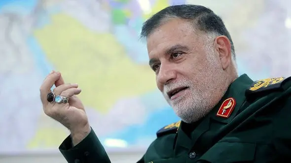 پیام موشکی سردار سپاه به اسرائیل با تصویرسازی به شکل موشک