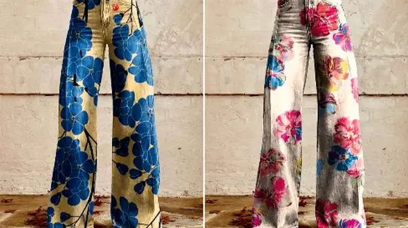 شلوار جین دخترانه مینیمال؛ 15 طرح هنری برای استایل خاص شما