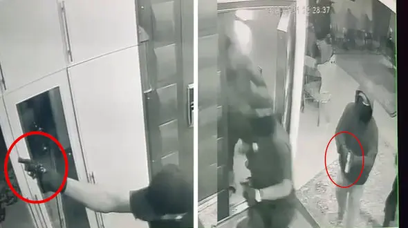 فیلم وحشتناک سرقت مسلحانه باند پژو پرشیایی ها از خانه مرد تهرانی ! / دزدان سریالی این بار با شلیک خونین برگشتند ! 