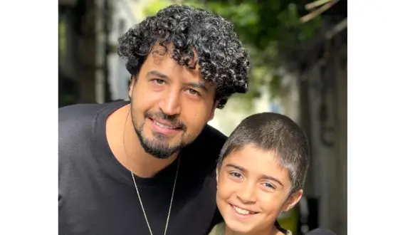 فیلم دیده نشده عاشقانه‌های مهرداد صدیقیان و نامزد جوانش ! / بازیگر سریال داریوش وایرال شد !