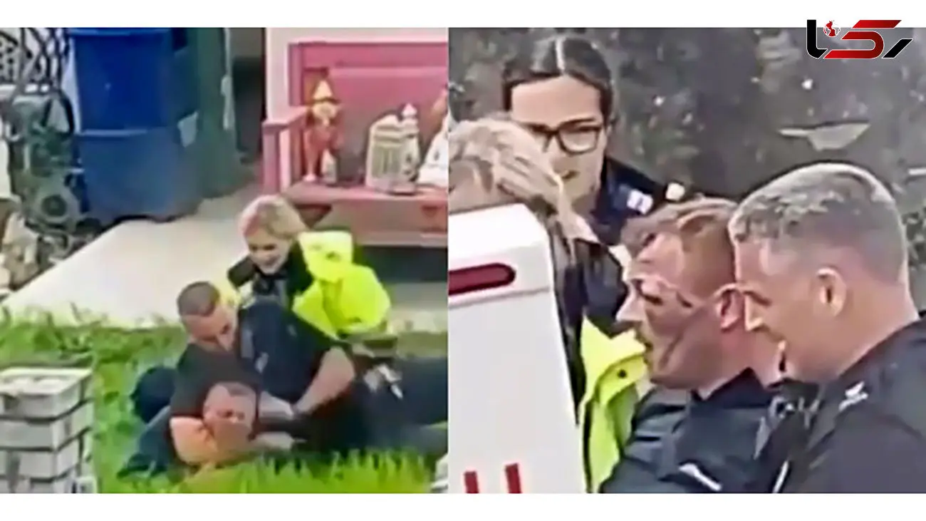 تصاویر شوکه‌کننده از خشونت پلیس ولز حین بازداشت یک مرد+فیلم 