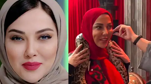 فیلم مار بازی  لیلا اوتادی / چهره خانم بازیگر از ترس مثل گچ شد!