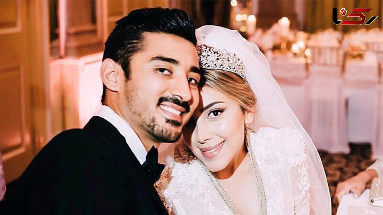 عکسی که راز قوچی فوتبالیست ملی پوش و همسرش را لو داد