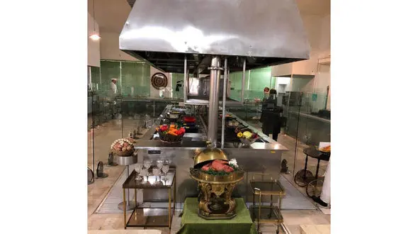 
آشپزخانه مخصوص پهلوی دوم و ملکه +عکس
