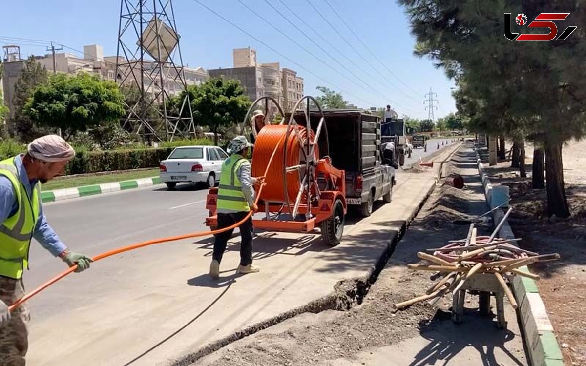 شبکه فیبر نوری خرمشهر در آستانه بهره برداری 