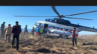 16 ساعت تلاش برای نجات کوهنورد کلاتی / هلیکوپتر امداد به پرواز در آمد