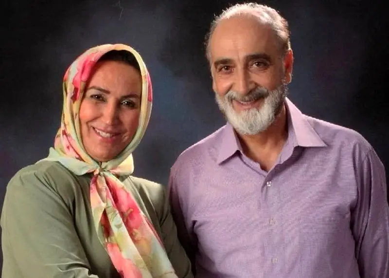 محمود پاک نیت و همسرش
