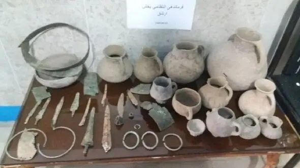 وسوسه گنج پر زرق و برق برای مرد مشگین شهری + عکس و اسامی عتیقه ها 