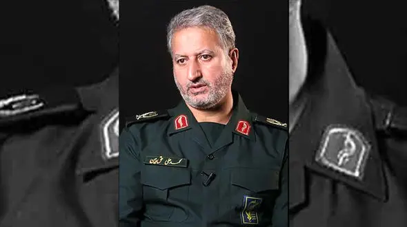 سردار محمد علی حق بین فرمانده سپاه قدس گیلان درگذشت + علت