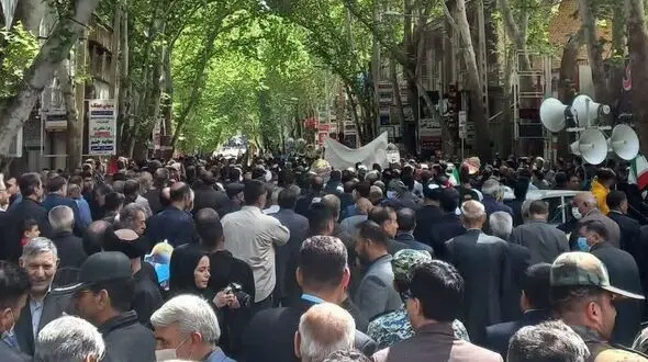 حضور گسترده مردم خرم‌آباد در مراسم راهپیمایی روز قدس