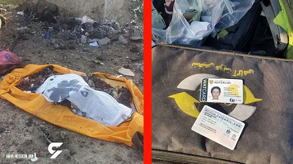 در اولین ساعات انفجار هواپیمای اوکراینی چه گذشت ؟!  + فیلم  و عکس